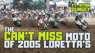 Ryan Dungeys FIRST and ONLY Lorettas Title  The Cant Miss Moto of LL 2005 [upl. by Atiuqehc]