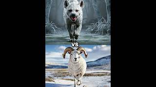 Hyena vs White Animals Lion Tiger Wolf [upl. by Innavoj]