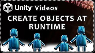 How to CREATE OBJECTS AT RUNTIME in Unity  INSTANTIATE function [upl. by Ewall]