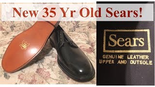 Shoe Showcase NEW 35 yr old UNWORN Sears Roebuck PTB [upl. by Allis]