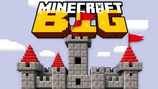 🏰 ¡El castillo más GRANDE de MINECRAFT para móviles en modo creativo BIG CASTLE 0 [upl. by Ittap326]