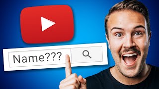 YouTube Name Ideas Best Tips amp Mistakes to Avoid [upl. by Attenreb]