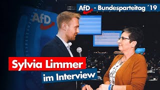 AfDParteitag  Sylvia Limmer im Interview [upl. by Tremann954]