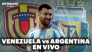 EN VIVO 🔴 VENEZUELA vs ARGENTINA  Eliminatorias Sudamericanas  Vivilo en TyC Sports [upl. by Refinej]