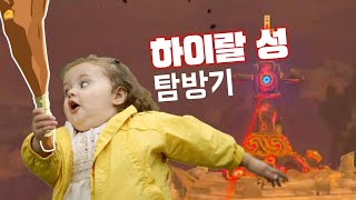 젤다 야숨1 하이랄성에서 도둑질 가능 [upl. by Htilil]