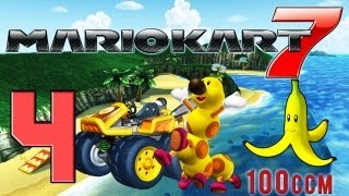 Lets Play Mario Kart 7  Part 4  BananenCup 100ccm [upl. by Ilanos]