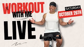 LIVE Indoor Cycling Workout  40minute Ride [upl. by Naujik]