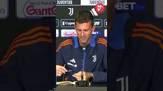 juventus THIAGO MOTTA SPOILERA LA FORMAZIONE CONTRO IL genoa [upl. by Atnahc]