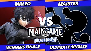 MainGame Fest Mini Winners Finals  MkLeo Joker Vs Maister Game amp Watch Smash Ultimate  SSBU [upl. by Palila]