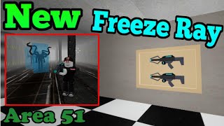 NEW FreezeGun Leak Roblox Survive And Kill The Killers In Area 51 [upl. by Zobe]