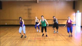 Ice Ice baby Vanilla Ice Z Remix Core and squat dance fitness routine [upl. by Haisej]