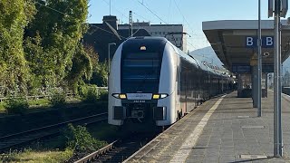 Rhein Ruhr Express ausfahrt Koblenz Hbf Germany Rheinland Pfalz mit TrainspotterinKO [upl. by Niltiac]