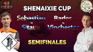 ShenAiXie Cup  Sebastian vs Sitaux  Vinchester vs Barles SEMIFINALES [upl. by Ohs943]