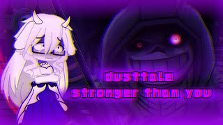 Undertale React To Dusttale Stronger Than You 🇺🇸🇹🇭 [upl. by Alejna]