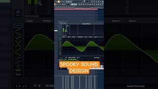 Sound design tutorial Halloween spooky sine wave shorts [upl. by Ilysa]