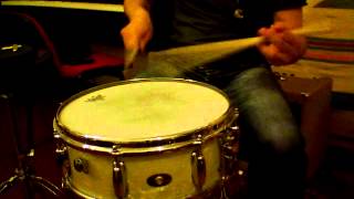 SLINGERLAND HOLLYWOOD ACE snare drum [upl. by Erodaeht]