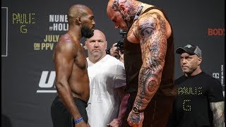 UFC 299 Jon Jones versus Martyn Ford Megafight [upl. by Iaj707]