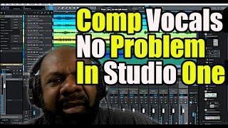 Comping Vocals like a Pro in Presonus Studio One 5 Prime [upl. by Chelsey]