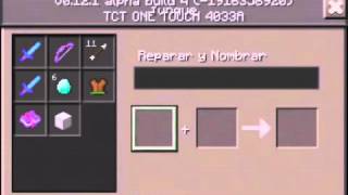 Como usar el yunque minecraft pe 121 [upl. by Eentirb849]