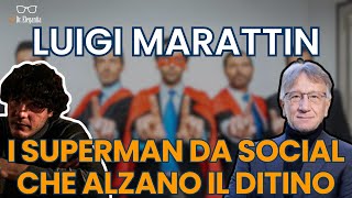 Le GRANDI argomentazioni di Luigi Marattin contro Boldrin e me quotSIETE SUPERMAN DA SOCIALquot [upl. by Noillid]