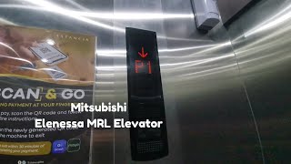 Mitsubishi MRL Elevator In Estancia Mall Pasig [upl. by Nelyag]