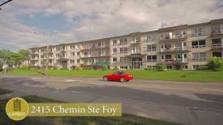 Vidéo Appartements à louer Québec  2415 Chemin SainteFoy [upl. by Upali31]