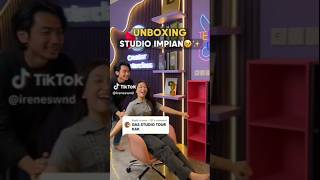 irene unboxing studio impiannya 🪄🧸 irene unboxing studio tiktok [upl. by Magee]