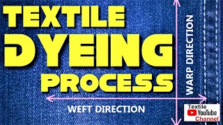 Textile Dyeing Process  Read Disclaimer statement in the description of this YouTube [upl. by Ashbey415]