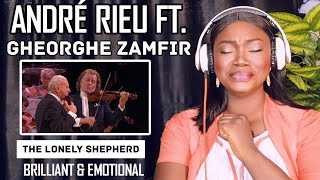 André Rieu ft Gheorghe Zamfir  The Lonely Shepherd  FIRST TIME REACTION😱 [upl. by Nohsid]