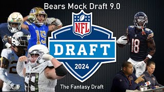 Chicago Bears Mock Draft 90 [upl. by Cadell]