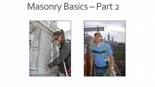 Masonry Basics [upl. by Enilecram]