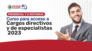 CURSO PARA ACCESO A CARGOS DIRECTIVOS  TEMA GESTIÓN ESCOLAR [upl. by Dreddy]