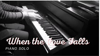 Yiruma  When The Love Falls piano cover [upl. by Soren]