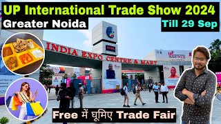 UP international trade show 2024  UP trade show 2024  up trade show noida  India expo centre [upl. by Nahtaoj955]