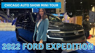 2022 Ford Expedition Timberline  CHICAGO AUTO SHOW MINI TOUR [upl. by Burchett]