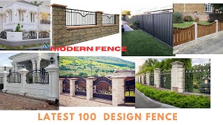 modern fence design modern fence and Latest design idea2024 [upl. by Julianne503]