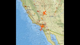 Two Mag 30 Earthquakes Southern California More Auroras tonight Friday 10112024 [upl. by Nodababus]