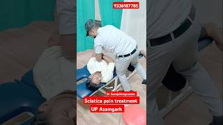 Sciatica pain  Backpain treatment drsurajchiropractor shortsfeed video [upl. by Joiner]