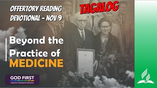 ENGLISH OFFERTORY READING  NOV 9 BEYOND THE PRACTICE OF MEDICINE [upl. by Cody]