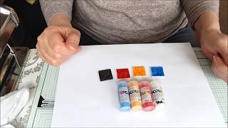 Efcolor Transparent Enamel Review and Demo by Tracey Jones [upl. by Stricklan183]