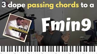 3 dope passing chords to a Fminor9  Featuring quotWe need a Word from the Lordquot by Thomas Whitfield [upl. by Edmund290]