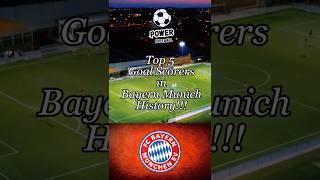 quotTop 5 Goal Scorers in Bayern Munich History  Bavarian Legendsquot [upl. by Publus]