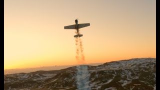 Yak 52 Aerobatics with a Drone 4k [upl. by Ducan]