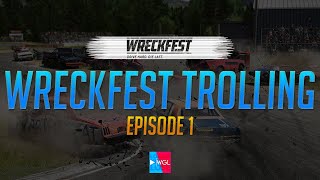 WRECKFEST Trolling PS4  Funny Online Crashing Reactions Episode 1 [upl. by Lea]