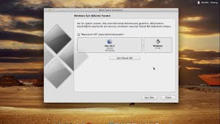 MAC OS Xe Windows Nasıl Kurulur [upl. by Dacia313]
