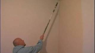 How to Paint Walls  Preventing Lines When Painting Walls [upl. by Ilowell876]