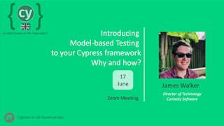 2 Introducing modelbased testing to your Cypress framework by James Walker  June 17 [upl. by Westbrooke]