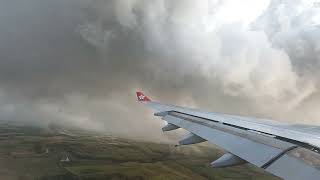 Edelweiss A340 Landing in Mauritius [upl. by Ttekcirc]