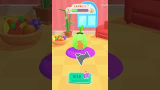 Slice It All  All Levels iOS Android Gameplay  Very Satisfying ASMR Slicing Game shorts [upl. by Tatum309]