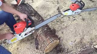 2Stroke Gasoline 58cc Chain Saw [upl. by Gnuhc]